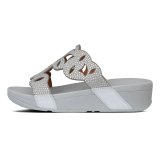 ELORA CRYSTAL SLIDES - SILVER