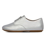 ADEOLA LEATHER LACE UP DERBYS - SILVER