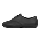 ADEOLA LEATHER LACE UP DERBYS - ALL BLACK CO AW01
