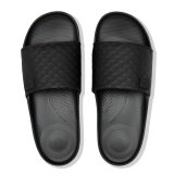 BEACH POOL SLIDES - ALL BLACK