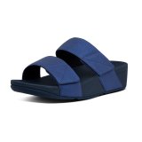 MINA SHIMMER SLIDES - MIDNIGHT NAVY