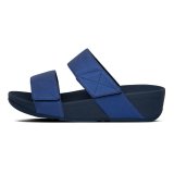 MINA SHIMMER SLIDES - MIDNIGHT NAVY