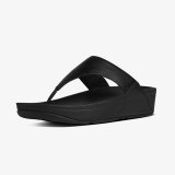 LULU TM LEATHER TOEPOST - BLACK CO
