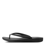 MEN'S iQUSHION TM ERGONOMIC FLIP-FLOPS - BLACK CO