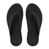 MEN'S iQUSHION TM ERGONOMIC FLIP-FLOPS - BLACK CO