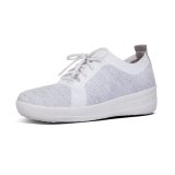 F-SPORTY TM ÜBERKNIT SNEAKERS - METALLIC SILVER/URBAN WHITE ES