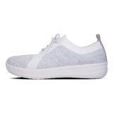 F-SPORTY TM ÜBERKNIT SNEAKERS - METALLIC SILVER/URBAN WHITE ES