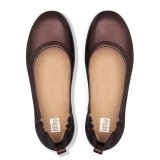 ALLEGRO BALLERINAS - CHOCOLATE METALLIC