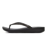 iQUSHION SPARKLE - FLIP FLOPS - BLACK CO