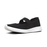 AIRMESH - MARY JANES - BLACK