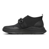 HEDA CHAIN SLIP - ON SNEAKERS - ALL BLACK es