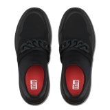 HEDA CHAIN SLIP - ON SNEAKERS - ALL BLACK es