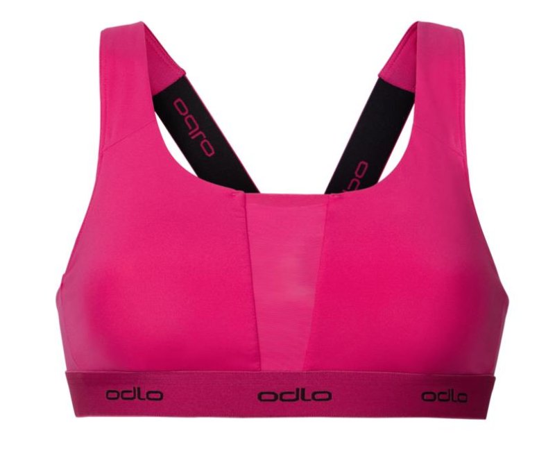 PADDED MEDIUM SPORTS BRA - BETROOT PURPLE