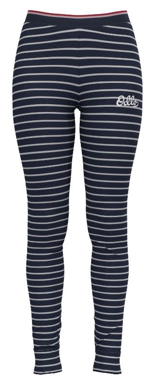 BL BOTTOM LONG ACTIVE WARM ORIGINALS ECO - DARK SAPPHIRE / ODLO SILVER GREY