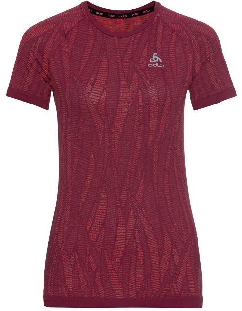 BL TOP CREW NECK S/S BLACKCOMB LIGHT ECO - RASPBERRY FUDGE / SPACE DYE