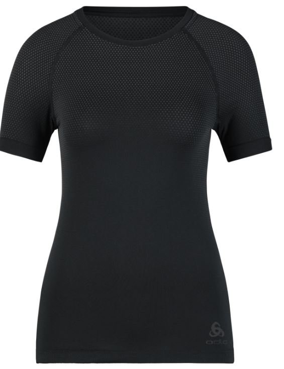 BL TOP CREW NECK S/S PERFORMANCE LIGHT ECO - BLACK