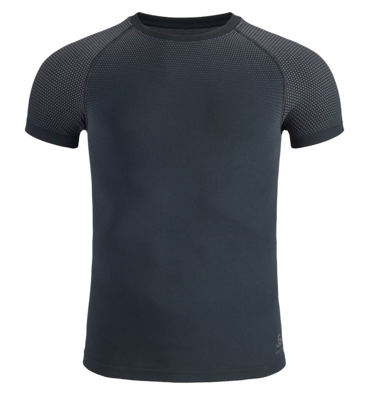 BL TOP CREW NECK S/S PERFORMANCE LIGHT E - BLACK