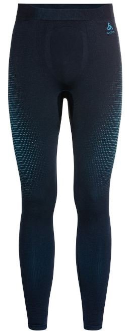 BL BOTTOM LONG PERFORMANCE WARM ECO - DARK SAPPHIRE / STUNNING BLUE