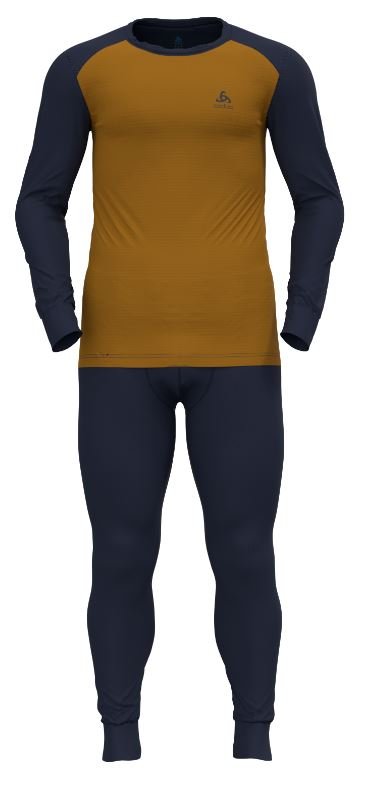 SET ACTIVE WARM ECO SPECIAL SET - DIVING NAVY / GOLDEN BROWN