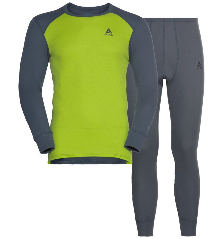 SET ACTIVE WARM ECO SPECIAL SET - DARK SLATE / GREEN GLOW