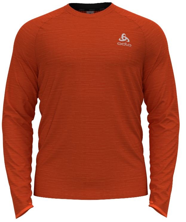 MIDLAYER RUN EASY WARM - PUREED PUMPKIN MELANGE