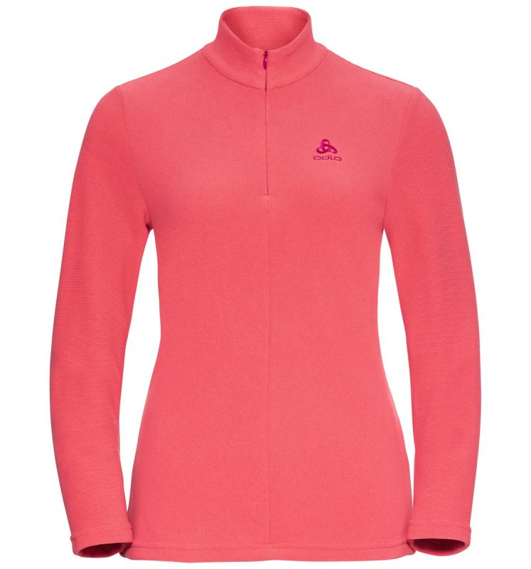 MIDLAYER 1/2 ZIP ROY - BEETROOT PURPLE / SIESTA / STRIPES