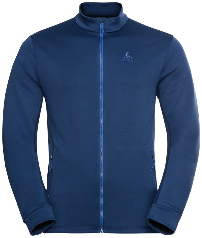 MIDLAYER FULL ZIP BERRA - ESTATE BLUE