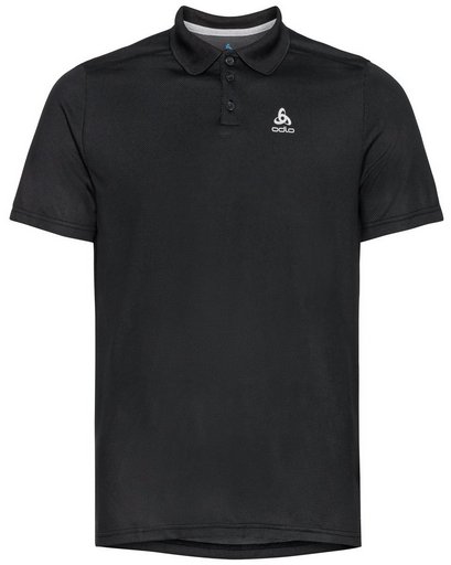 POLO SHIRT S/S F/DRY - BLACK