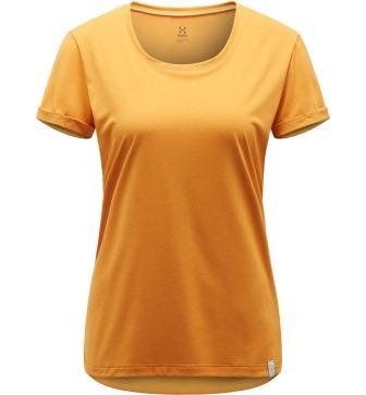 RIDGE Q HIKE TEE - DESERT YELLOW
