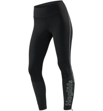 LIM COMP Q TIGHTS - TRUE BLACK/STONE GREY