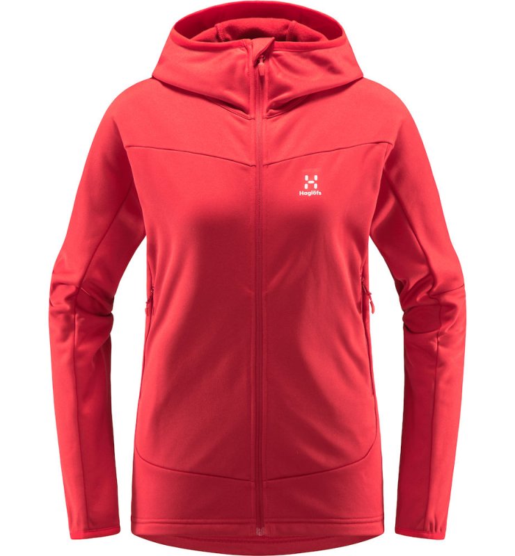 FROST MID HOOD WOMEN - SCARLET RED