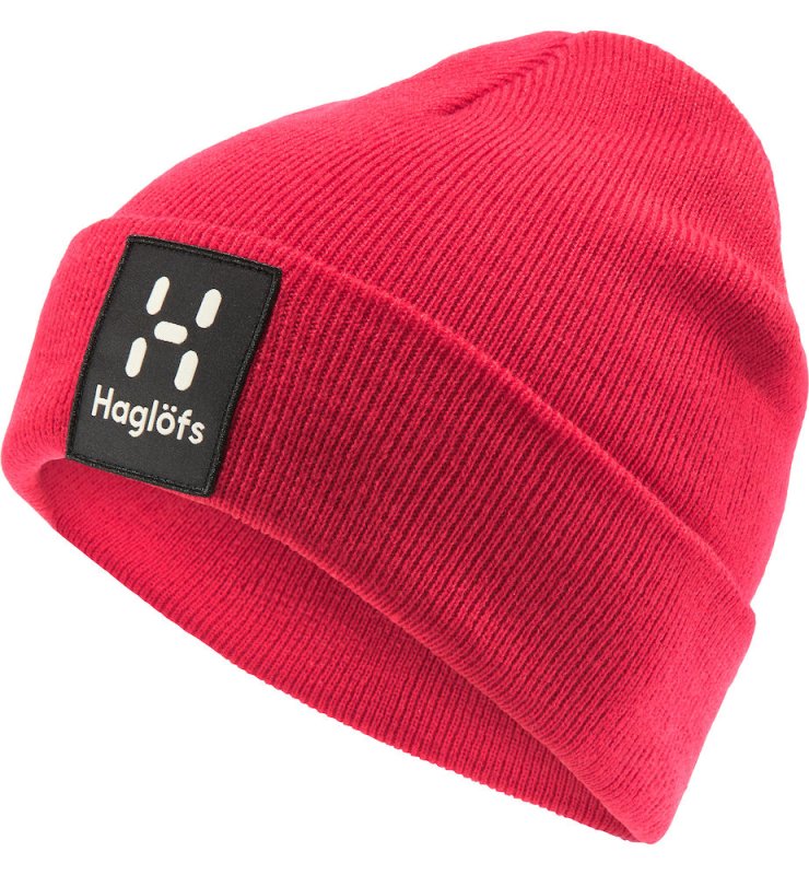 MAZE BEANIE - SCARLET RED