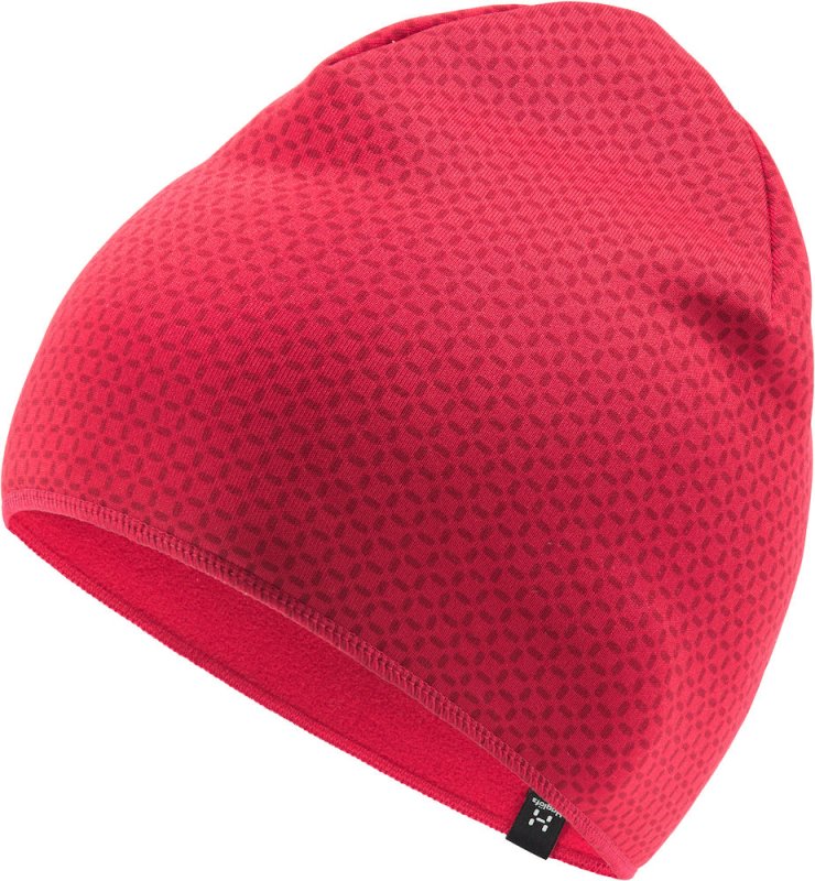 FANATIC PRINT BEANIE - SCARLET RED/DALA RED