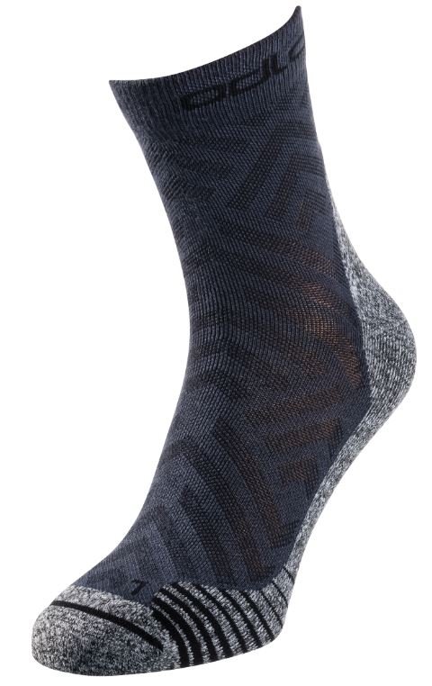 SOCKS QUARTER CERAMICOOL HIKE GRAPHIC - BLUE WING TEAL