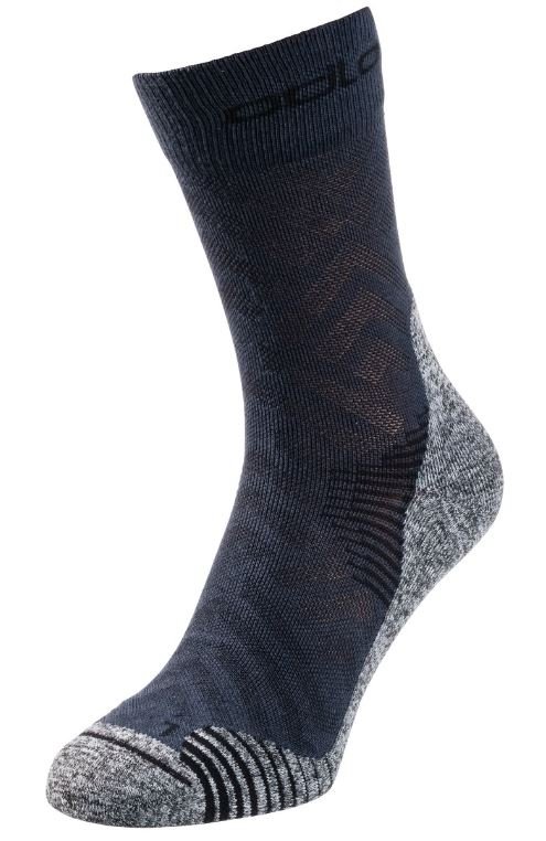 SOCKS MICRO CREW CERAMICOOL HIKE GRAPHIC - BLUE WING TEAL