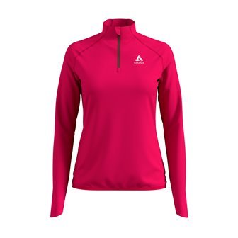 MIDLAYER 1/2 ZIP CARVE LIGHT - CERISE