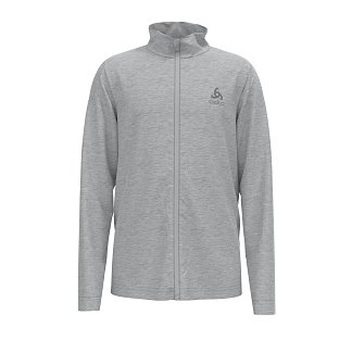 MID LAYER FULL ZIP BERRA KIDS - GREY MELANGE