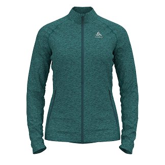 MIDLAYER FULL ZIP FLI - BALSAM MELANGE