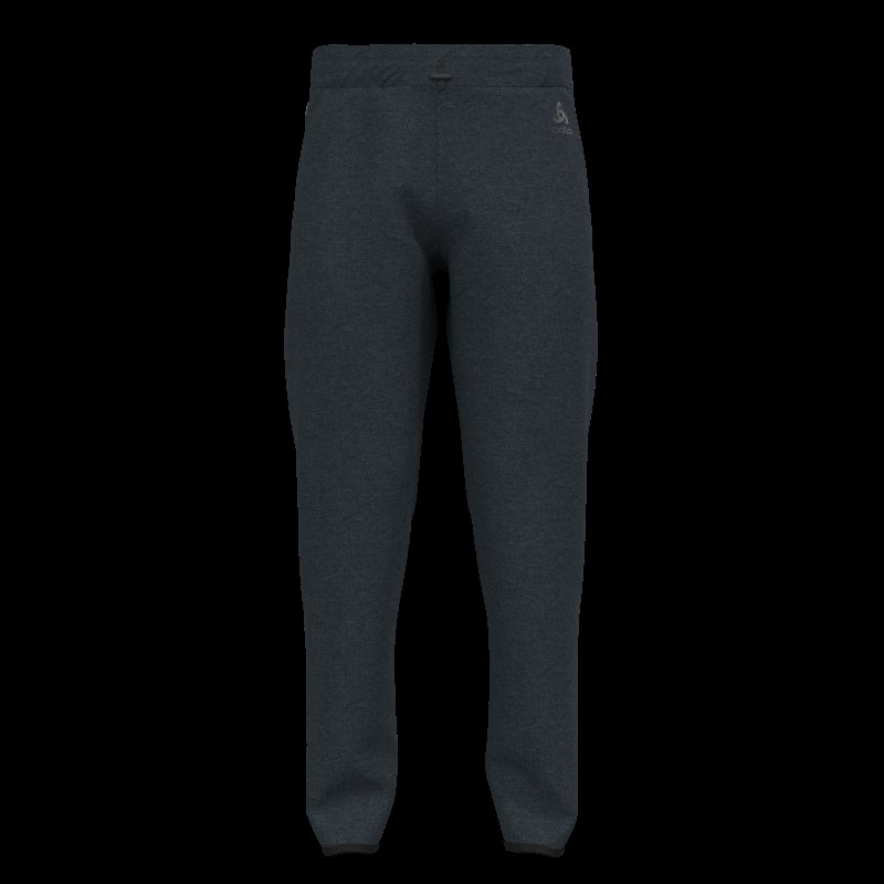 PANTS REGULAR LENGTH ESSENTIAL KNIT - DARK GREY MELANGE