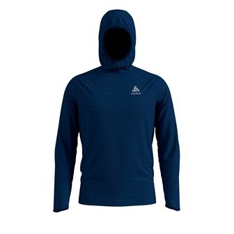 HOODY MIDLAYER MILLENNIUM ELEMENT - ESTATE BLUE MELANGE