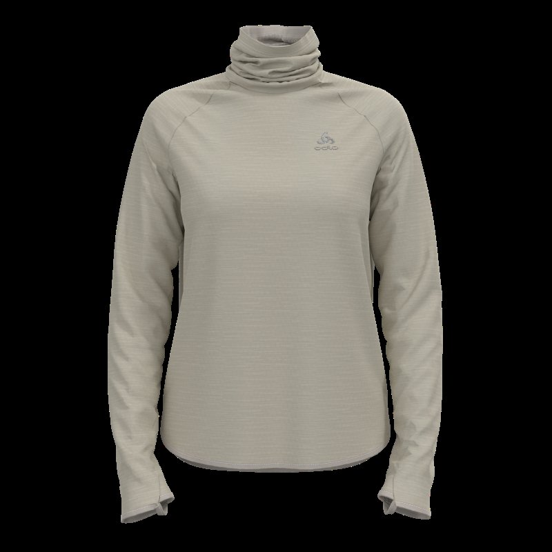 MID LAYER ESSENTIAL THERMAL - SILVER CLOUD MELANGE