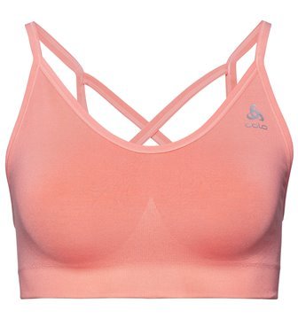 SPORTS BRA SEAMLESS SOFT - LANTANA / GREY MELANGE