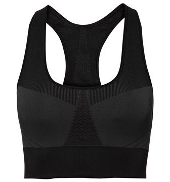 SPORTS BRA SEAMLESS MEDIUM - BLACK
