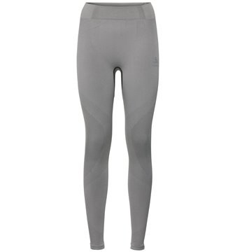 BL BOTTOM LONG PERFORMANCE WARM - GREY MELANGE / BLACK