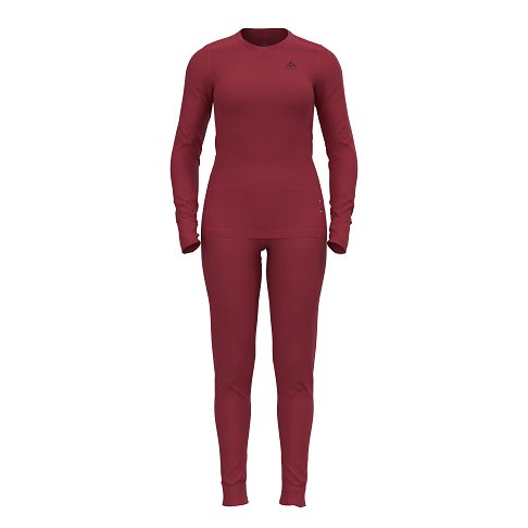 SET LONG MERINO 200 - DEEP CLARET