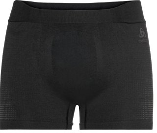 SUW BOTTOM BOXER PERFORMANCE WARM ECO - BLACK - NEW ODLO GRAPHITE GREY