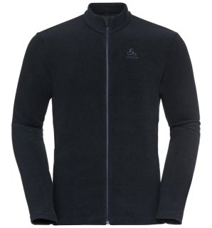 MID LAYER FULL ZIP ROY - DARK SAPPHIRE / BLACK / STRIPES