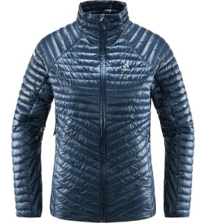 LIM Q MIMIC JACKET - TARN BLUE