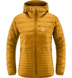 MICRO NORDIC DOWN Q HOOD WOMEN- AUTUMN LEAVES