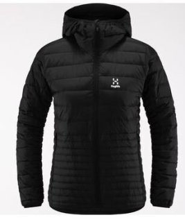 MICRO NORDIC DOWN Q HOOD - TRUE BLACK
